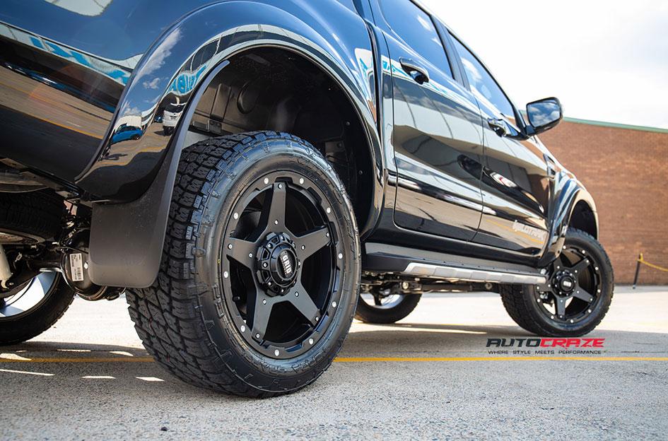 FORD RANGER GD04 MATTE BLACK